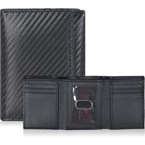 Real Leather Wallet For Men Onyx Black